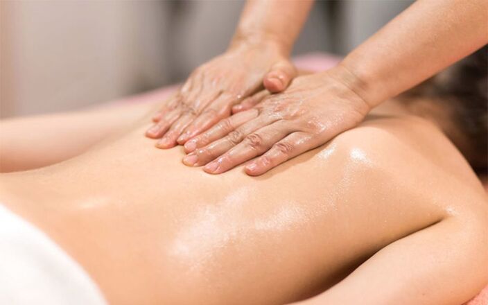 Massage voor rugpijn