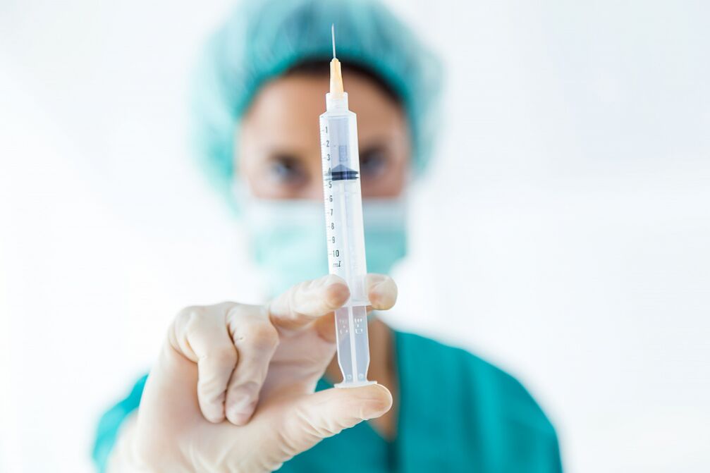 Injecties uit artrose van het COLNEN gewricht