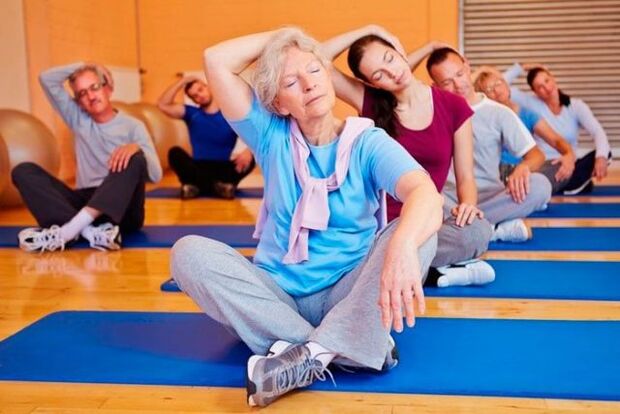 Oefeningen voor de behandeling van artrose worden individueel geselecteerd door een arts en een specialist in fysiotherapie.